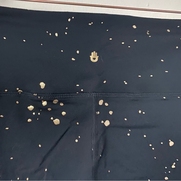 Spiritual Gangster gold spatter high waisted leggings - Picture 3 of 6